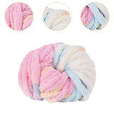 Maxbell Chunky Yarn Thicken Weaving Crafts Knitting Rope for Sweater Beginners Shawl Style A