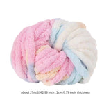 Maxbell Chunky Yarn Thicken Weaving Crafts Knitting Rope for Sweater Beginners Shawl Style A