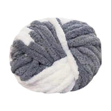 Maxbell Chunky Yarn Thicken Weaving Crafts Knitting Rope for Sweater Beginners Shawl Style C