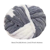 Maxbell Chunky Yarn Thicken Weaving Crafts Knitting Rope for Sweater Beginners Shawl Style C