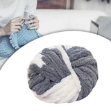 Maxbell Chunky Yarn Thicken Weaving Crafts Knitting Rope for Sweater Beginners Shawl Style C