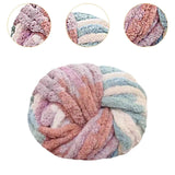 Maxbell Chunky Yarn Thicken Weaving Crafts Knitting Rope for Sweater Beginners Shawl Style D