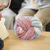 Maxbell Chunky Yarn Thicken Weaving Crafts Knitting Rope for Sweater Beginners Shawl Style D
