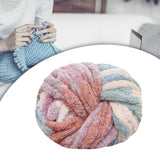 Maxbell Chunky Yarn Thicken Weaving Crafts Knitting Rope for Sweater Beginners Shawl Style E