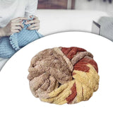 Maxbell Chunky Yarn Thicken Weaving Crafts Knitting Rope for Sweater Beginners Shawl Style F