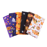 Maxbell Halloween Cotton Fabrics Kit for Party Thanksgiving Bulletin Board Backdrops 6pcs