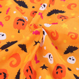 Maxbell Halloween Cotton Fabrics Kit for Party Thanksgiving Bulletin Board Backdrops 6pcs