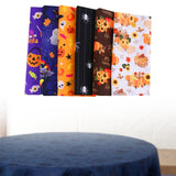Maxbell Halloween Cotton Fabrics Kit for Party Thanksgiving Bulletin Board Backdrops 18pcs