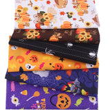 Maxbell Halloween Cotton Fabrics Kit for Party Thanksgiving Bulletin Board Backdrops 24pcs