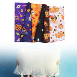 Maxbell Halloween Cotton Fabrics Kit for Party Thanksgiving Bulletin Board Backdrops 24pcs