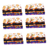 Maxbell Halloween Cotton Fabrics Kit for Party Thanksgiving Bulletin Board Backdrops 36pcs