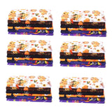 Maxbell Halloween Cotton Fabrics Kit for Party Thanksgiving Bulletin Board Backdrops 36pcs