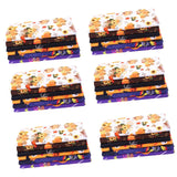 Maxbell Halloween Cotton Fabrics Kit for Party Thanksgiving Bulletin Board Backdrops 36pcs