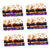 Maxbell Halloween Cotton Fabrics Kit for Party Thanksgiving Bulletin Board Backdrops 36pcs
