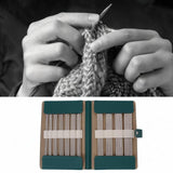 Maxbell Circular Knitting Pin Set Interchangeable Crochet Pin for Hats Scarf Knitter