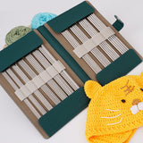 Maxbell Circular Knitting Pin Set Interchangeable Crochet Pin for Hats Scarf Knitter
