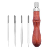 Maxbell PU Leather Sewing Awl DIY for Leatherworking Punching Holes Marking Surfaces
