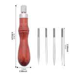 Maxbell PU Leather Sewing Awl DIY for Leatherworking Punching Holes Marking Surfaces