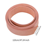 Maxbell PU Leather Strap Thick Leather Belt for DIY Craft Projects Tooling Bag Strap