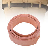 Maxbell PU Leather Strap Thick Leather Belt for DIY Craft Projects Tooling Bag Strap