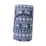 Maxbell Elephant Printed Yarn Bag for Crocheting for Embroidery Traveling Yarn Balls