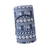 Maxbell Elephant Printed Yarn Bag for Crocheting for Embroidery Traveling Yarn Balls