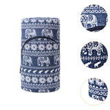 Maxbell Elephant Printed Yarn Bag for Crocheting for Embroidery Traveling Yarn Balls