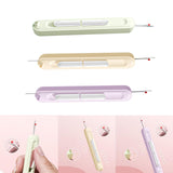 Maxbell 2 in 1 Threader Seam Ripper Sewing Tool for Crochet Cross Stitch Embroidery Green