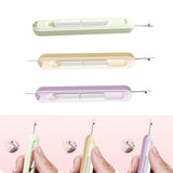 Maxbell 2 in 1 Threader Seam Ripper Sewing Tool for Crochet Cross Stitch Embroidery Green