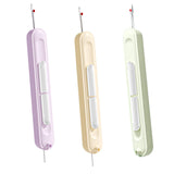 Maxbell 2 in 1 Threader Seam Ripper Sewing Tool for Crochet Cross Stitch Embroidery Green