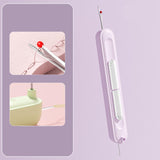 Maxbell 2 in 1 Threader Seam Ripper Sewing Tool for Crochet Cross Stitch Embroidery Purple