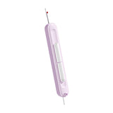 Maxbell 2 in 1 Threader Seam Ripper Sewing Tool for Crochet Cross Stitch Embroidery Purple