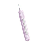 Maxbell 2 in 1 Threader Seam Ripper Sewing Tool for Crochet Cross Stitch Embroidery Purple
