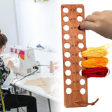 Maxbell Embroidery Floss Organizer with Handy Hanging Strap Needlework Thread Sorter