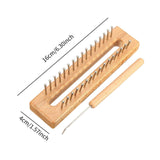 Maxbell Weaving Loom Reusable Multipurpose Knitting Loom for DIY Craft Knitter Socks