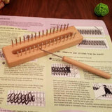 Maxbell Weaving Loom Reusable Multipurpose Knitting Loom for DIY Craft Knitter Socks