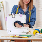 Maxbell Household Sewing Machine with Thread Cutting Compact Portable Sewing Machine