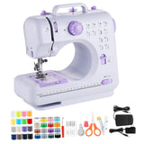 Maxbell Household Sewing Machine with Thread Cutting Compact Portable Sewing Machine
