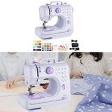 Maxbell Household Sewing Machine with Thread Cutting Compact Portable Sewing Machine