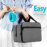 Maxbell Yarn Storage Bag Handbag Travel Crochet Bag for Scrapbooking Crafting Sewing