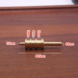 Maxbell 7 Pieces Leather Burnisher Tips Lightweight Leather Slicker Burnishing Tools