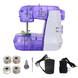 Maxbell Mini Sewing Machine with Thread Cutting Low Noise with Light with Foot Pedal