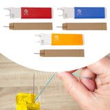 Maxbell Sewing Threader Threading Aid Sewing Pin Holder Easy Threader for DIY Crafts Red