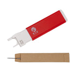 Maxbell Sewing Threader Threading Aid Sewing Pin Holder Easy Threader for DIY Crafts Red