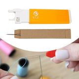 Maxbell Sewing Threader Threading Aid Sewing Pin Holder Easy Threader for DIY Crafts Yellow