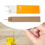 Maxbell Sewing Threader Threading Aid Sewing Pin Holder Easy Threader for DIY Crafts Yellow