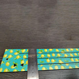 Maxbell Zipper Pocket Template DIY with Hole Hanging Lemon Pattern for Mother Family
