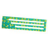 Maxbell Zipper Pocket Template DIY with Hole Hanging Lemon Pattern for Mother Family