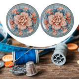Maxbell 2Pcs Needle Minder for Cross Stitch Mini Sewing Pin Holders for Cross Stitch Type A
