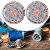 Maxbell 2Pcs Needle Minder for Cross Stitch Mini Sewing Pin Holders for Cross Stitch Type B